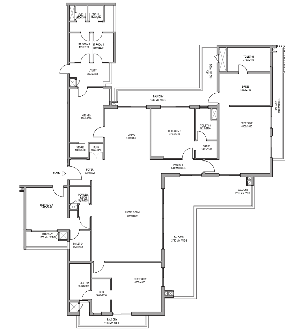 The Terrace 2824 sq. ft.